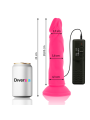 DIVERSIA - FLEXIBELE VIBRERENDE DILDO ROZE 23 CM -OF- 4,3 CM