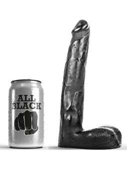 ALL BLACK - DILDO REALÍSTICO 21 CM
