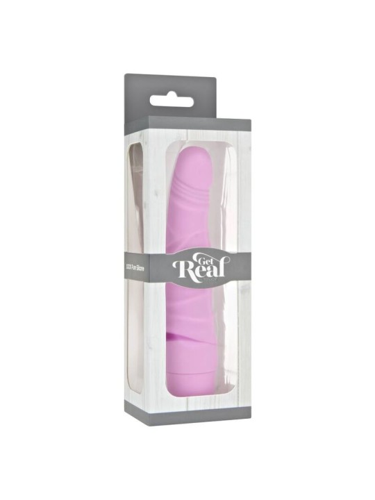 GET REAL - MINI CLASSIC SLIM VIBRATOR ROZE