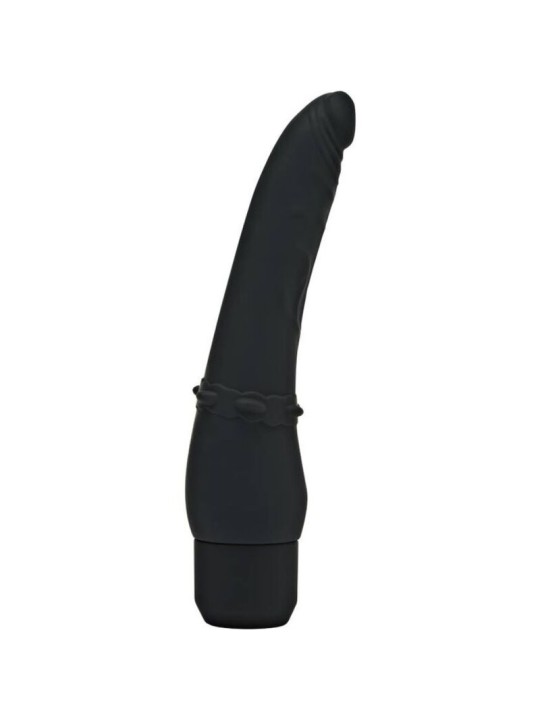 GET REAL - KLASSISCHER GLATTVIBRATOR SCHWARZ