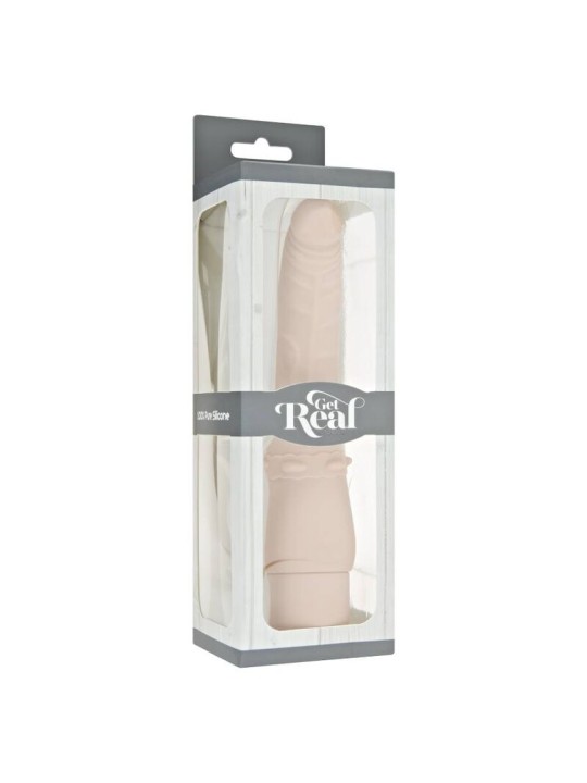 GET REAL - KLASSISCHE, GLATTE VIBRATOR-HAUT