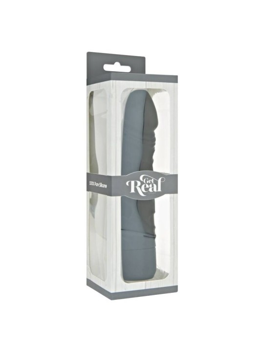 GET REAL - KLASSIEKE ORIGINELE ZWARTE VIBRATOR