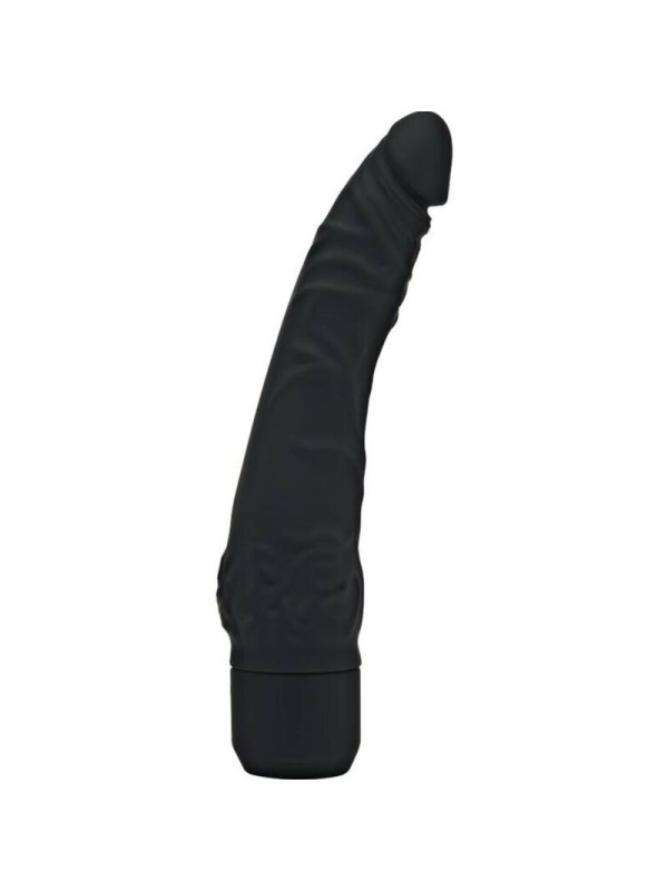 GET REAL - KLASSISCHER SCHLANKER VIBRATOR SCHWARZ