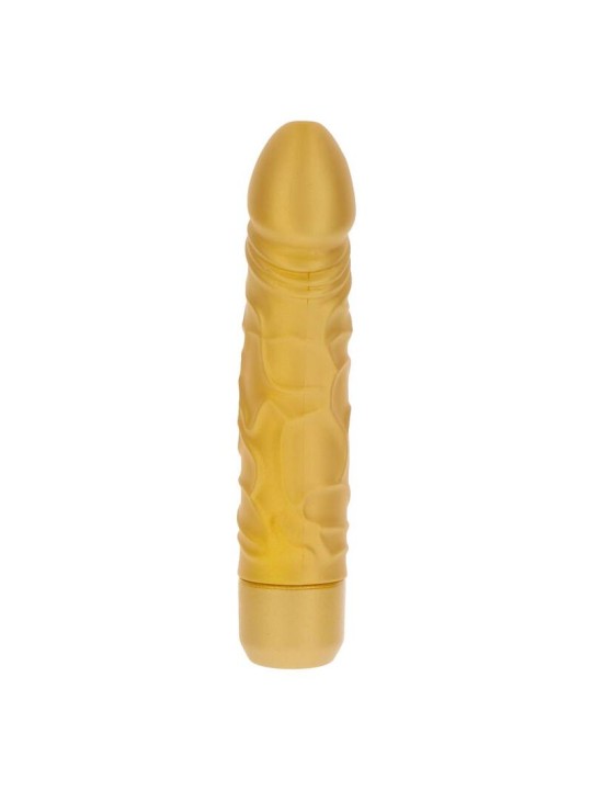 GET REAL - GOLD DICKER ORIGINAL VIBRATOR GOLD