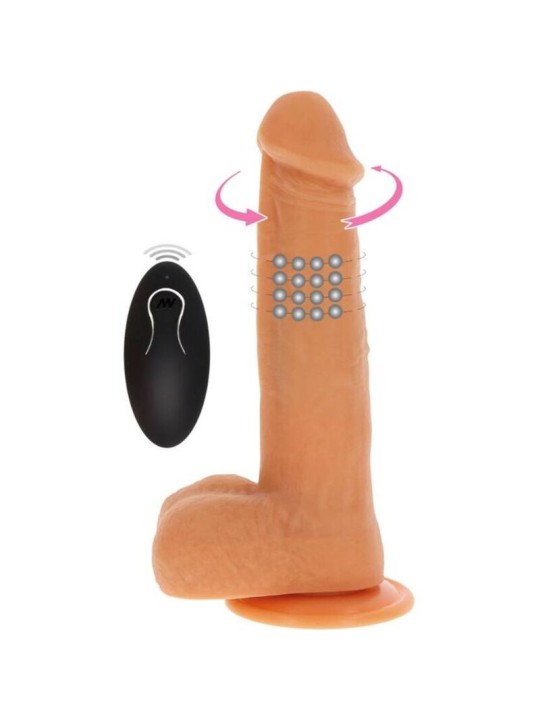 GET REAL - ROTIERENDE PERLEN, DIE DILDO-HAUT VIBRIEREN
