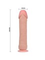 BAILE - DILDO REALÍSTICO NATURAL DO PÊNIS GRANDE 26 CM