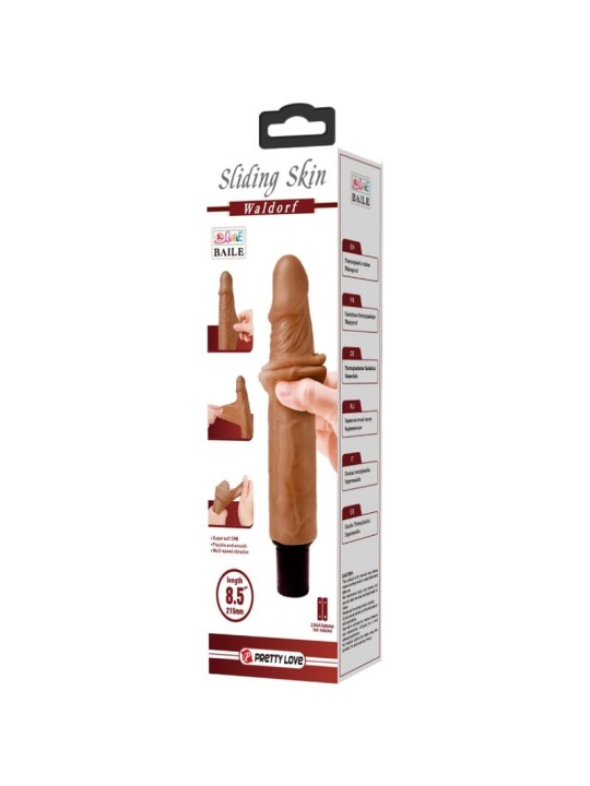 PRETTY LOVE - WALDORF REALISTISCHER VIBRATOR 18 CM -O- 4 CM