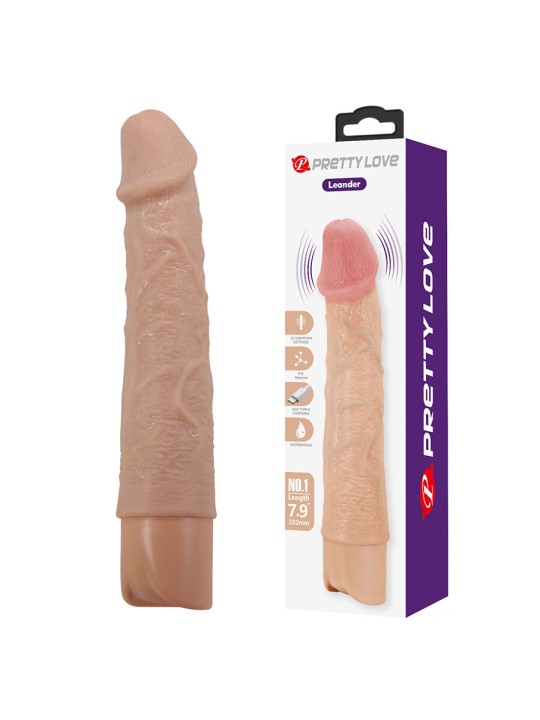 PRETTY LOVE - LEANDER FLEXIBLER REALISTISCHER VIBRATOR