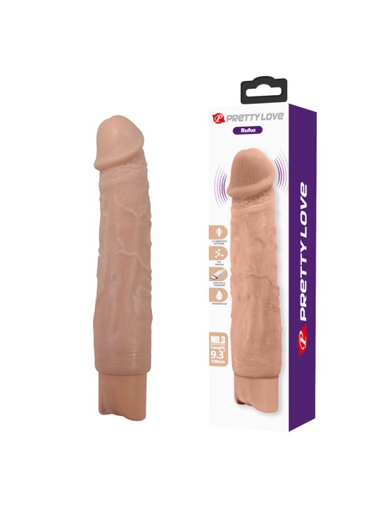 PRETTY LOVE - RUFUS VIBRADOR FLEXÍVEL E REALISTA
