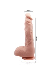 BAILE - DILDO REALISTA JASON NATURAL 24 CM