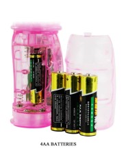 BAILE - VIBRATOR WITH ROTATION AND RABBIT MULTIVE SPEED AND MULTIROTAT