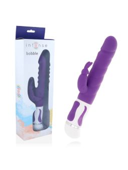 INTENSE - VIBRATEUR BOBBLE ROTATEUR SILICONE LILAS