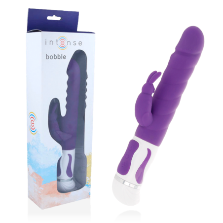 INTENSE - LILAC SILICONEN ROTERENDE VIBRATOR BOBBLE