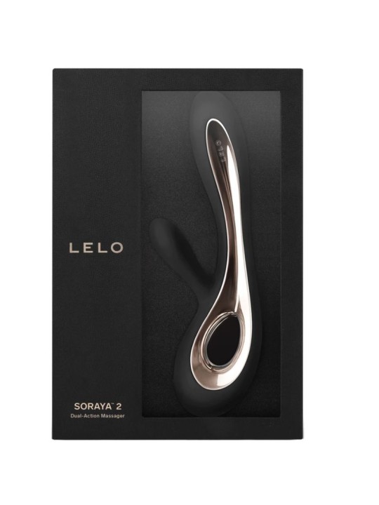 LELO - VIBRADOR SORAYA 2 COELHO PRETO