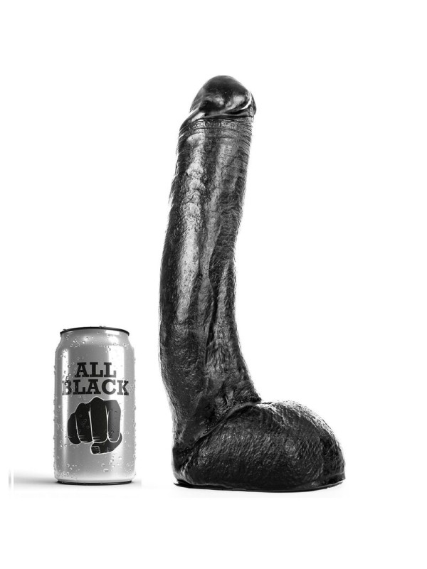 ALL BLACK - 29 CM GEBOGEN DONG