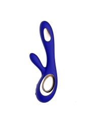 LELO - SORAYA WAVE VIBRATEUR RABBIT BLEU NUIT