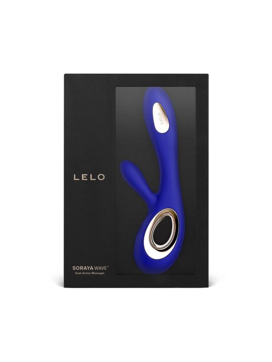 LELO - SORAYA WAVE VIBRATEUR RABBIT BLEU NUIT
