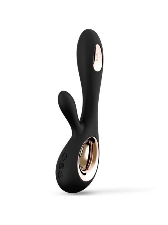 LELO - SORAYA WAVE VIBRATOR KONIJN ZWART