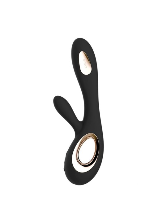 LELO - SORAYA WAVE VIBRATOR KONIJN ZWART