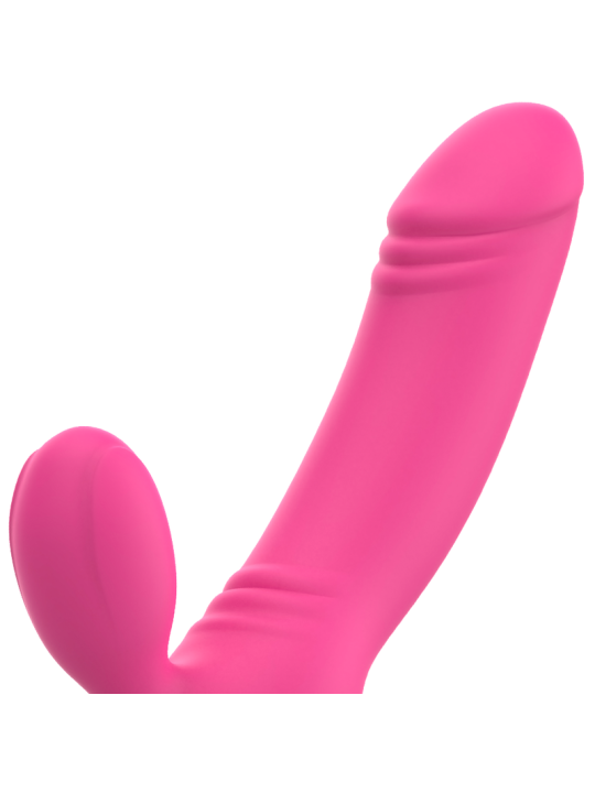 OHMAMA - VIBRATEUR BIX DOUBLE STIMULATION ÉDITION NOËL ROSE