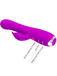 PRETTY LOVE - MOLLY VIBRADOR CON ROTACIÓN RECARGABLE