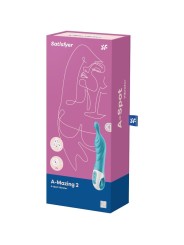SATISFYER - AMAZING 2 ASPOT VIBRATOR TÜRKIS