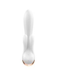 SATISFYER - APP VIBRATORE DOPPIO FLEX BIANCO