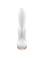 SATISFYER - DOUBLE FLEX VIBRADOR APP BLANCO