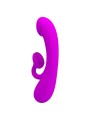 PRETTY LOVE - OPRECHTE SILICONEN CLITORALE VIBRATOR EN ZUIGELING PAARS