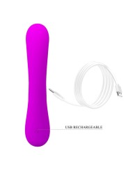 PRETTY LOVE - SINCERO VIBRATORE CLITORIDEO IN SILICONE E SUCCHIATORE V