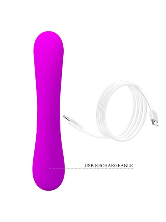 PRETTY LOVE - SINCERE SILIKON-KLITORALVIBRATOR UND SAUGER LILA