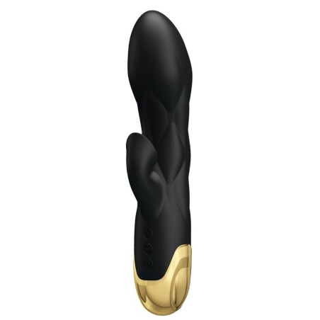 PRETTY LOVE - OPLAADBARE VERGULD LUXE VIBRATOR ZWART
