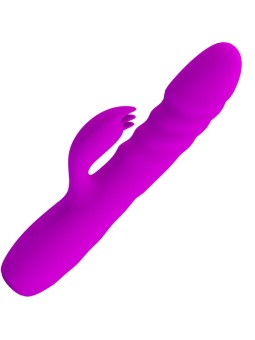 PRETTY LOVE - MELANIE PURPLE WIEDERAUFLADBARER KANINCHENVIBRATOR