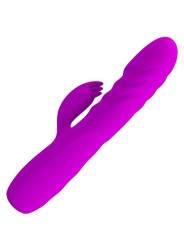 PRETTY LOVE - MELANIE PURPLE WIEDERAUFLADBARER KANINCHENVIBRATOR