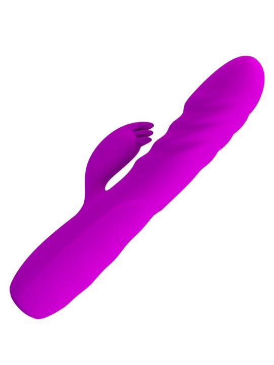 PRETTY LOVE - MELANIE PURPLE WIEDERAUFLADBARER KANINCHENVIBRATOR
