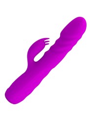 PRETTY LOVE - VIBRADOR DE COELHO RECARREGVEL MELANIE ROXO