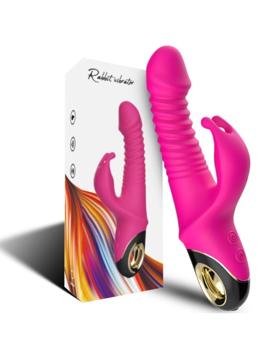 ARMONY - ZING DILDO VIBRATOR RABBIT FUCHSIA