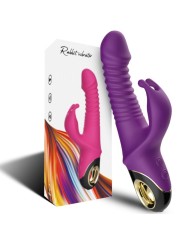 ARMONY - ZING VIBRERENDE DILDO KONIJN VIOLET