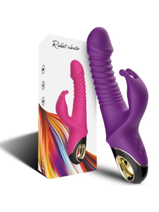 ARMONY - ZING DILDO VIBRATOR RABBIT PURPLE