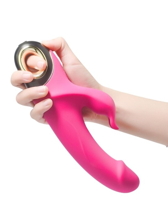 ARMONY - METEROR DILDO VIBRATOR RABBIT ROTATOR FUCHSIA
