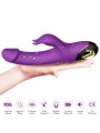 ARMONY - METEROR DILDO VIBRATORE CONIGLIO VIOLA