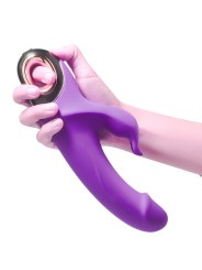 ARMONY - METEROR DILDO VIBRATORE CONIGLIO VIOLA