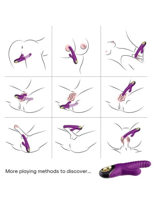 ARMONY - ETERNITY VIBRATOR SILIKON LILA