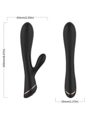 ARMONY - VIBRADOR COELHO SILICONE PRETO