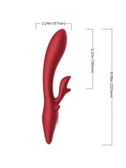 ARMONY - ELK VIBRATOR GEBOGEN KONIJN ROOD