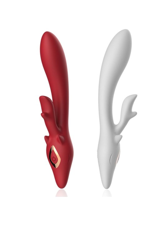 ARMONY - ELK VIBRADOR COELHO CURVADO VERMELHO