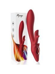 ARMONY - ELCH VIBRATOR KANINCHEN GEBOGEN ROT