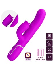 PRETTY LOVE - KONIJNENVIBRATOR MET FUCHSIA LIKKEN