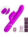 PRETTY LOVE - KANINCHENVIBRATOR MIT LECKENDEM FUCHSIA