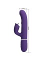 PRETTY LOVE - KONIJNENVIBRATOR MET PAARSE LIK